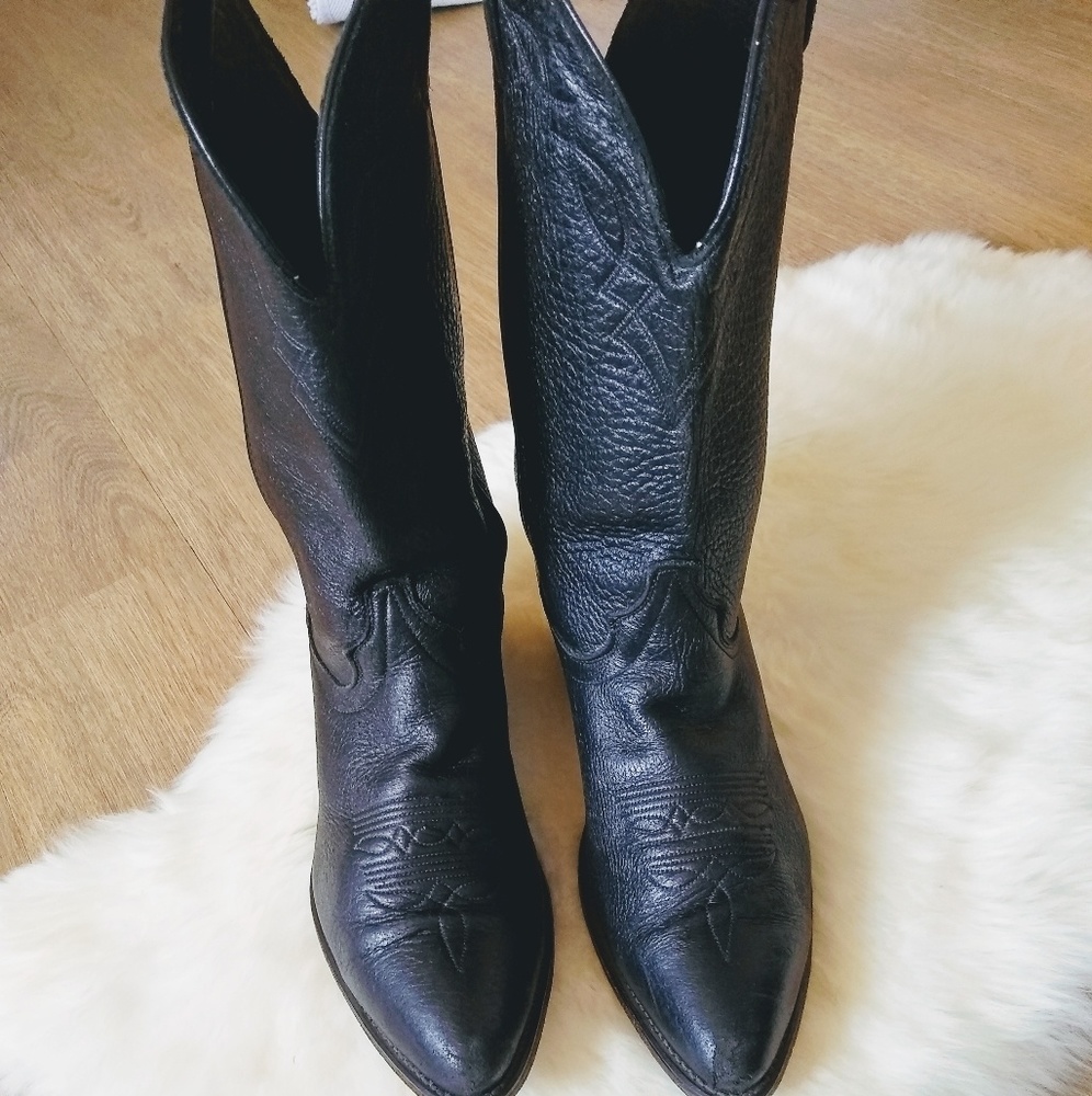 Laredo Men's Black Western Boots